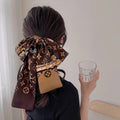 New Fashion Monogram Skinny Scarf Hair Ribbon PD0425043002