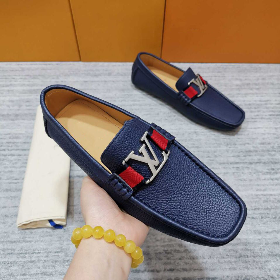 Logo Men Slip-on Shoes V10