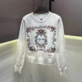 New Fashion Women DIO Crew Neck Knit Sweater PD1326091803