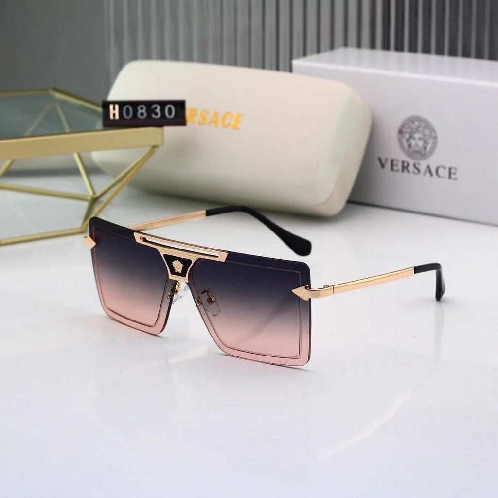 Distinctive Frameless Sliced Printed Sunglasses 1024030809