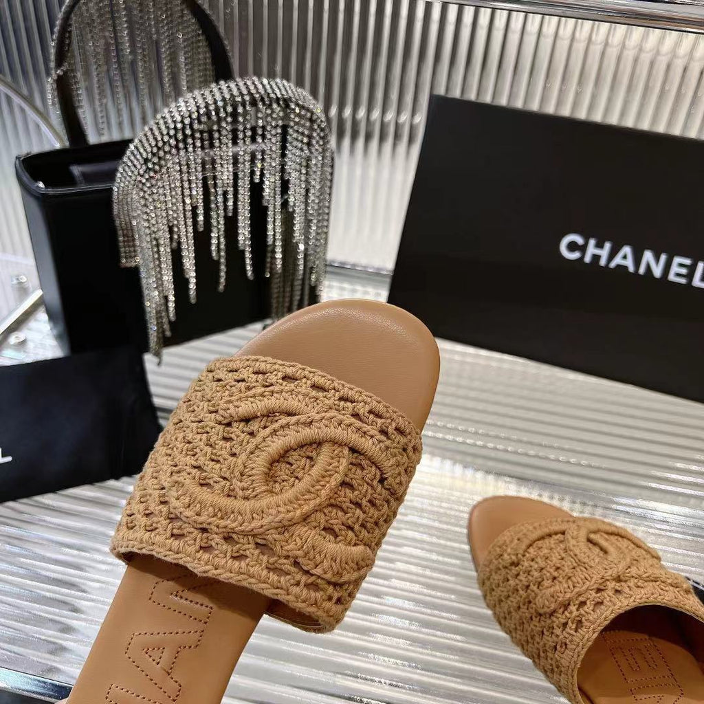 CHA Summer Woven Flat Sandals XC0426060803