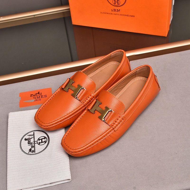 New Leather Casual Men's Shoes Comfortable Slip-on Loafers 1024031518
