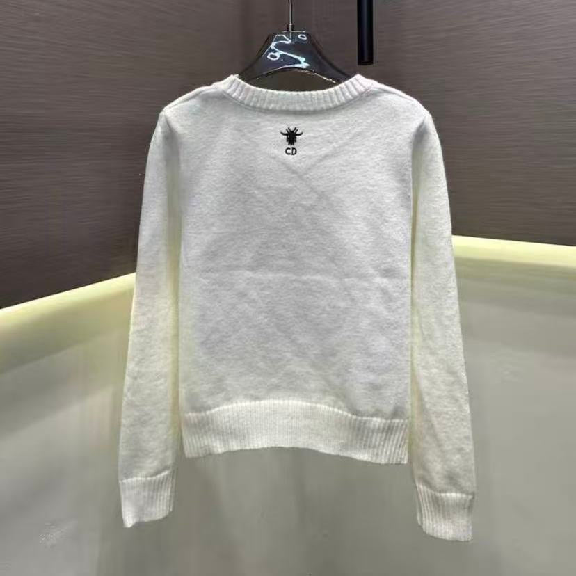 New Fashion Women DIO Crew Neck Knit Sweater PD1326091803