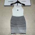 Heavy-Duty Chain-Strap Seamless Dress 1026052005