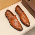 Senior master designs luxurious loafers and leather shoes