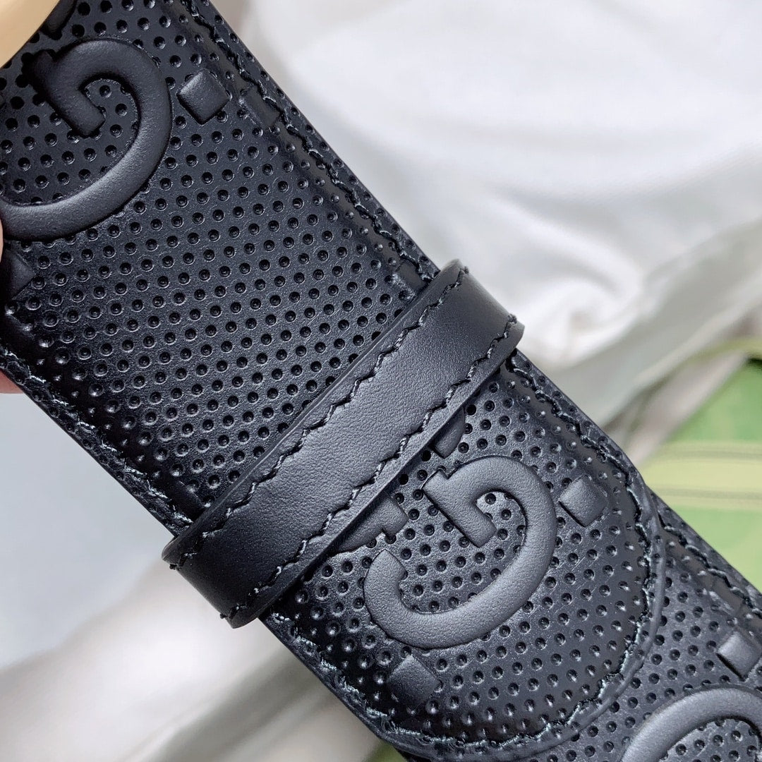 Marmont Reversible Belt Black, Women Belt