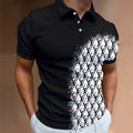 Men's Summer Fashion Printed Polo Shirts 3D1024041712