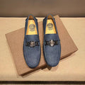 VS logo 24Ss men's Fashion Loafers Driver Shoes fb0424082604