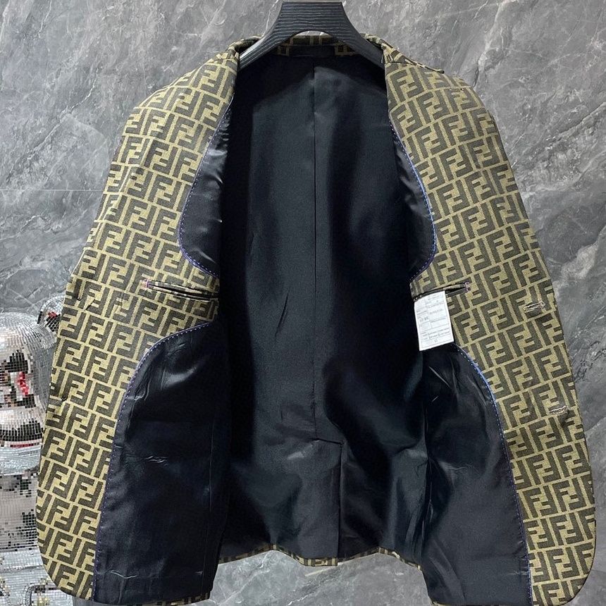 Yellow F High-end Trendy Casual Suit PD02032404