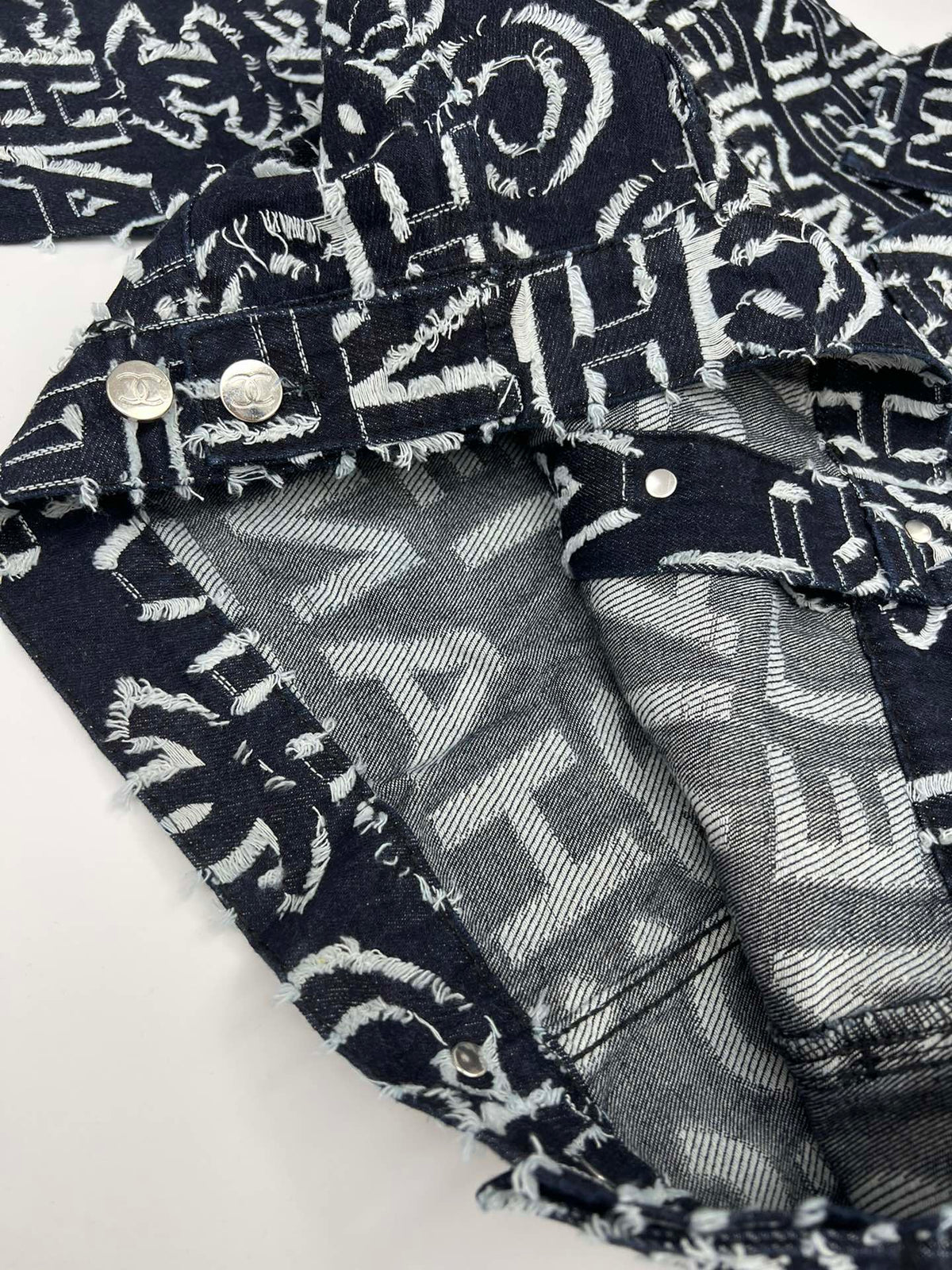 New Jacquard Full Print Trimming Coat 1024101118