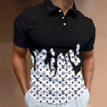 Men's Summer Fashion Printed Polo Shirts 3D1024041720