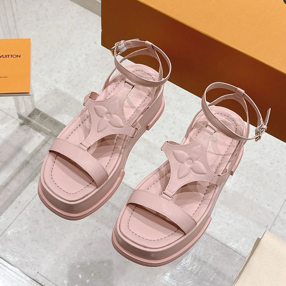 New 5cm waterproof platform thick bottom sandals 1025051507