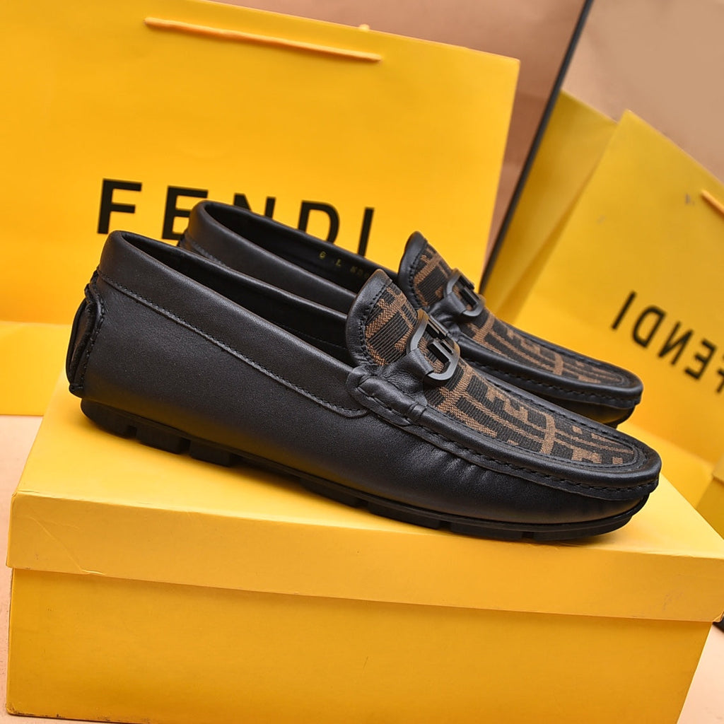 F Trendy Print Loafers XC0823033026
