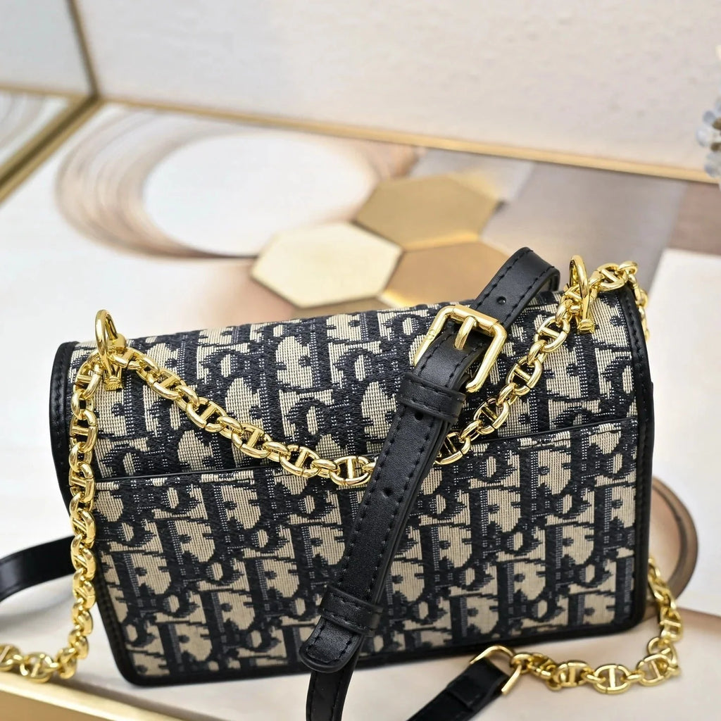 CD 2026 Miss Caro Mini Bag 18cm Fabric Leather