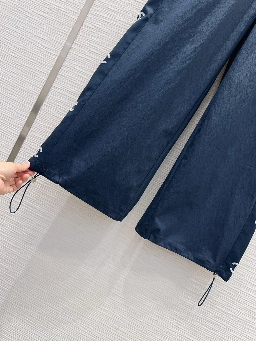 CHA 2026 Wide-leg Trouser With Waistband Cotton Nylon 827713