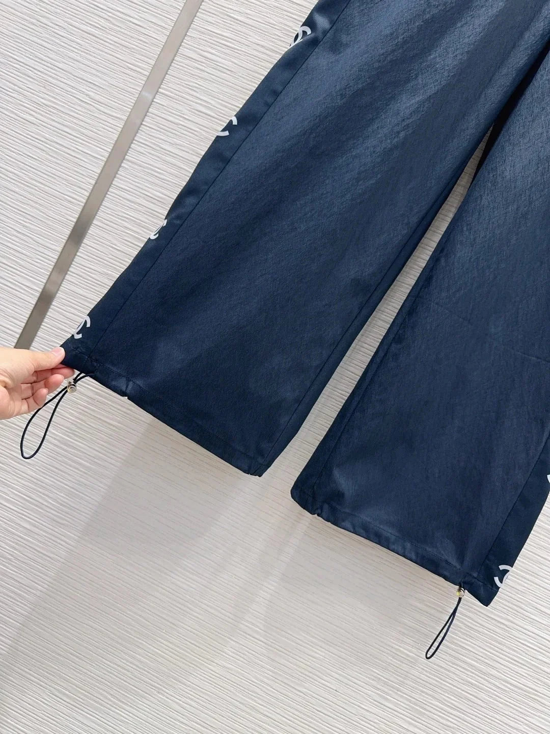 CHA 2026 Wide-leg Trouser With Waistband Cotton Nylon 827713