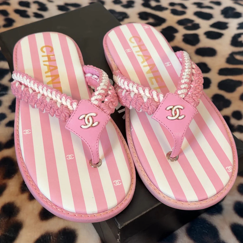 Colorful Handwoven Flip-flops 1026070206