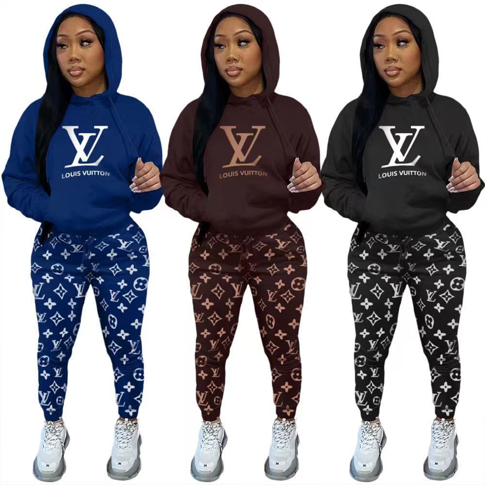 23 New fashion Women's color sports suit 08