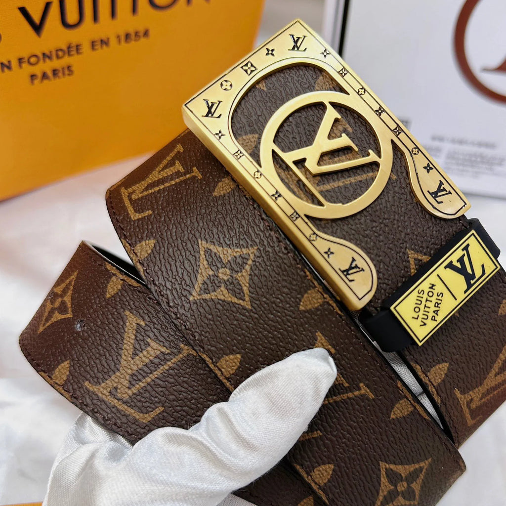 Openwork carved double-sided genuine leather belt 1425121906