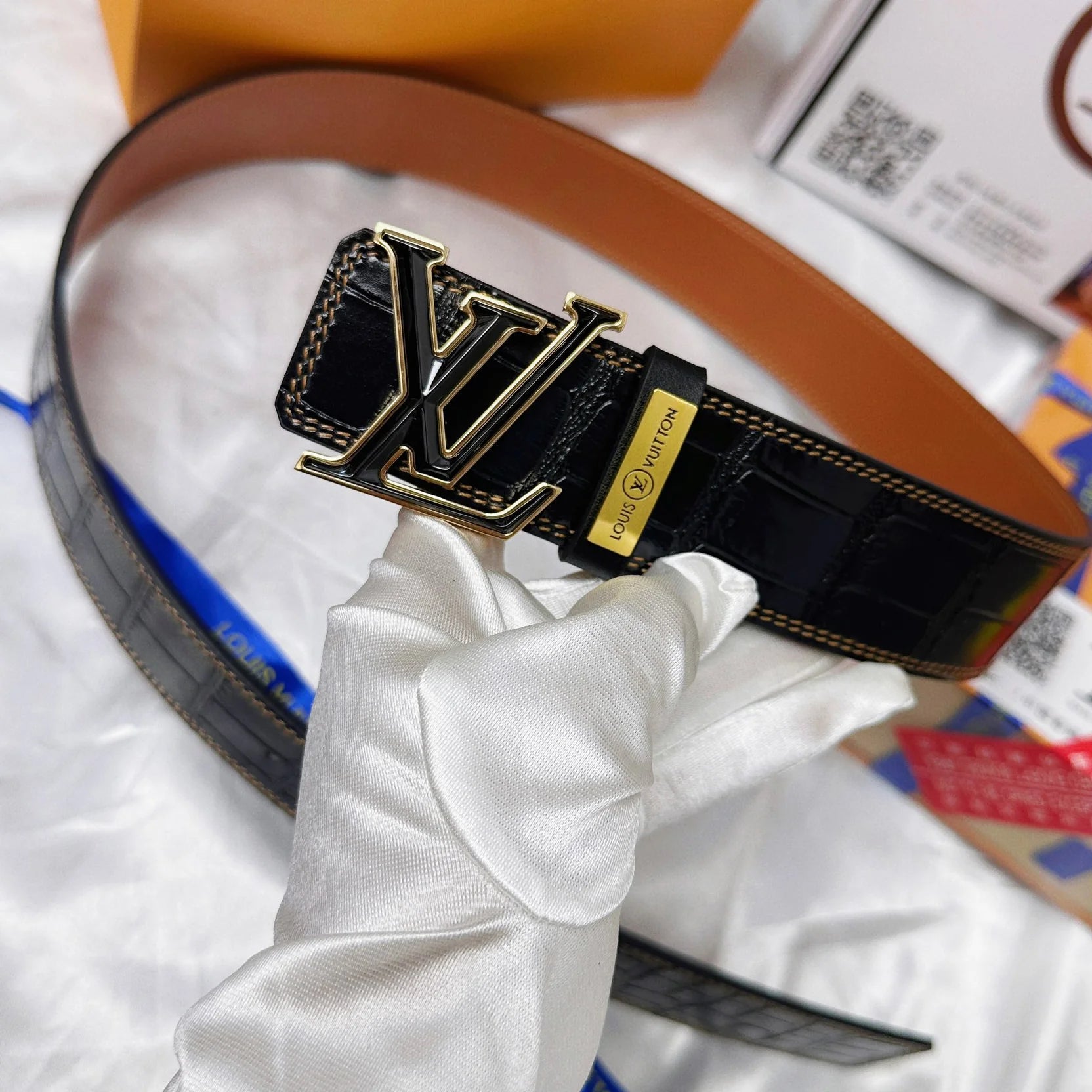 Lv Luxury Genuine Leather Men’s Belt 1025010743
