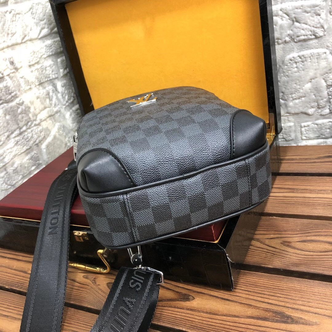 Classic Plaid VL Backpack Chest Bag XC0423081603
