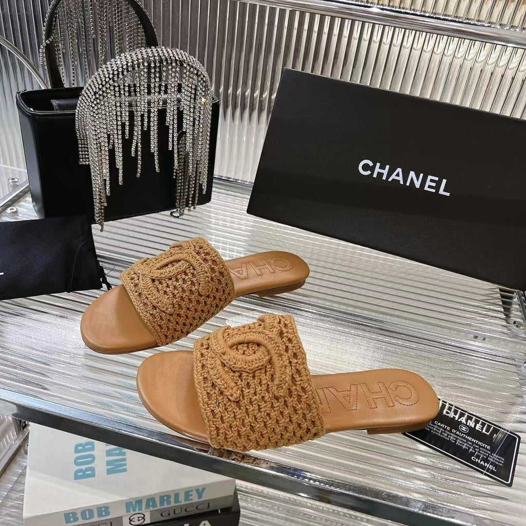 CHA Summer Woven Flat Sandals XC0426060803