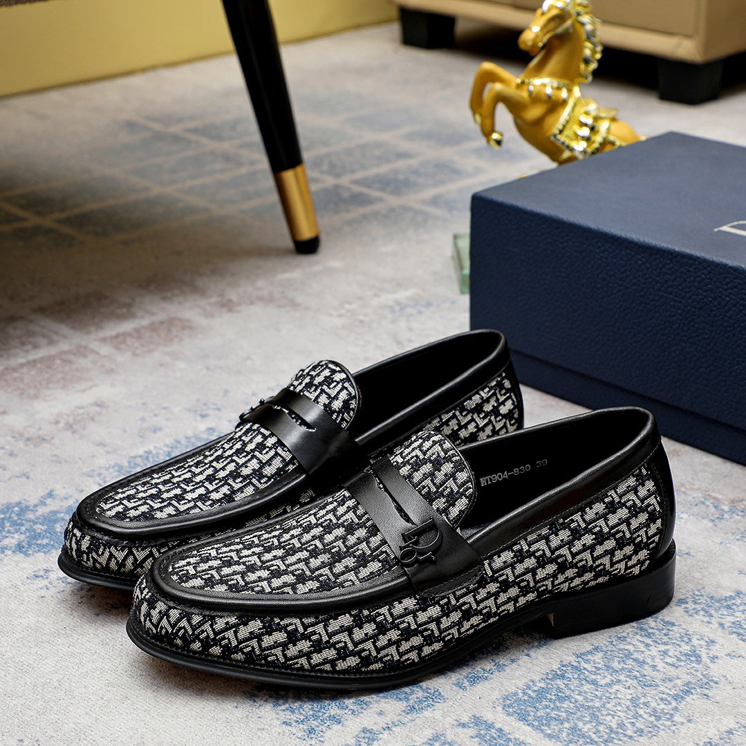 New Old Flower Men's Loafers 1025070317
