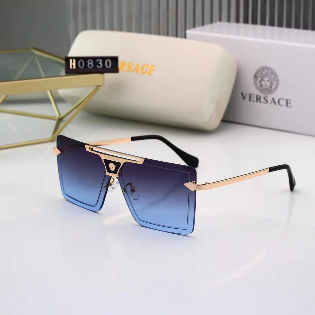Distinctive Frameless Sliced Printed Sunglasses 1024030809