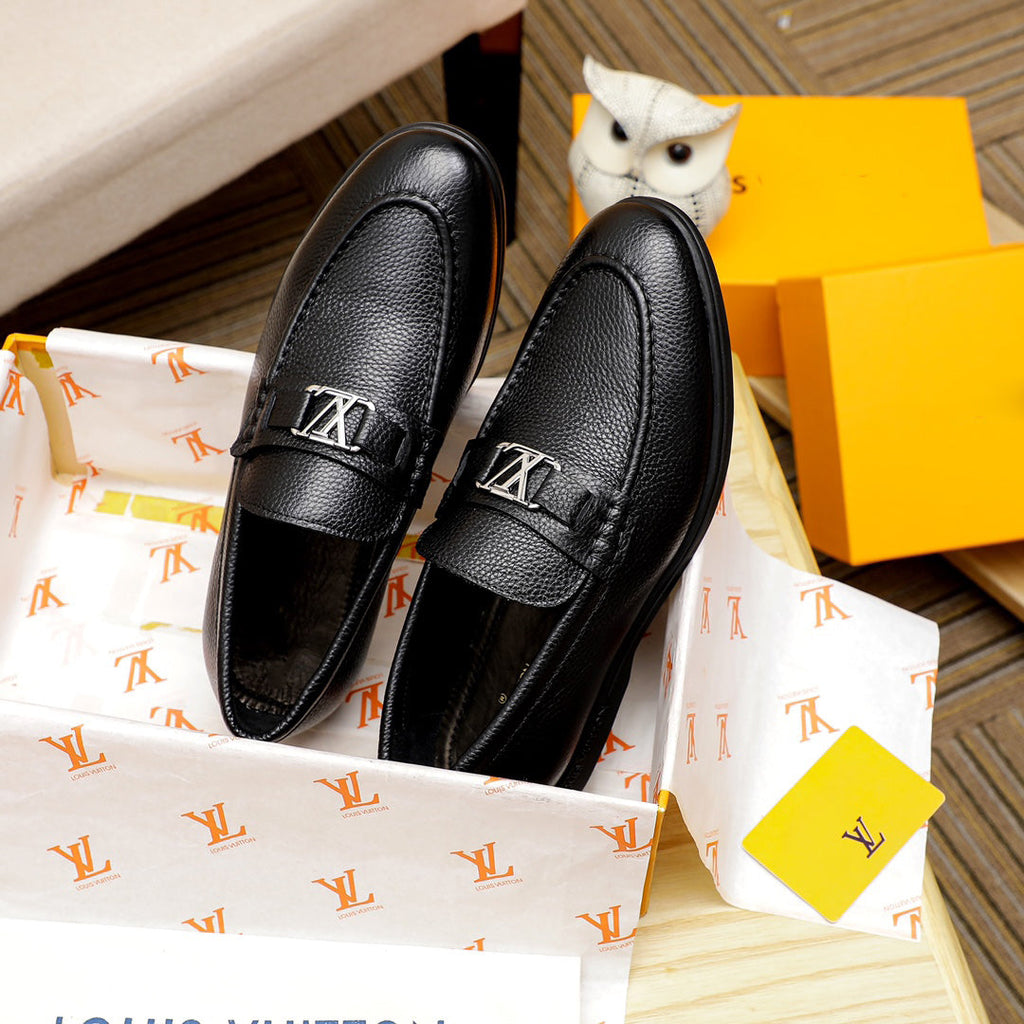 Men's New Alphabet Loafers Versatile Slip-On Shoes