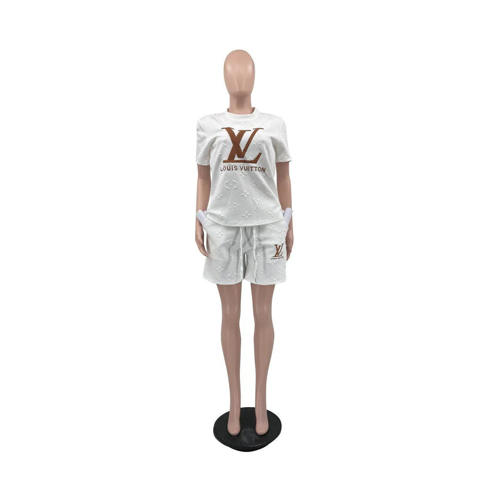 New Fashion Temperament High-end Suit Embroidery Two-piece 1024062114