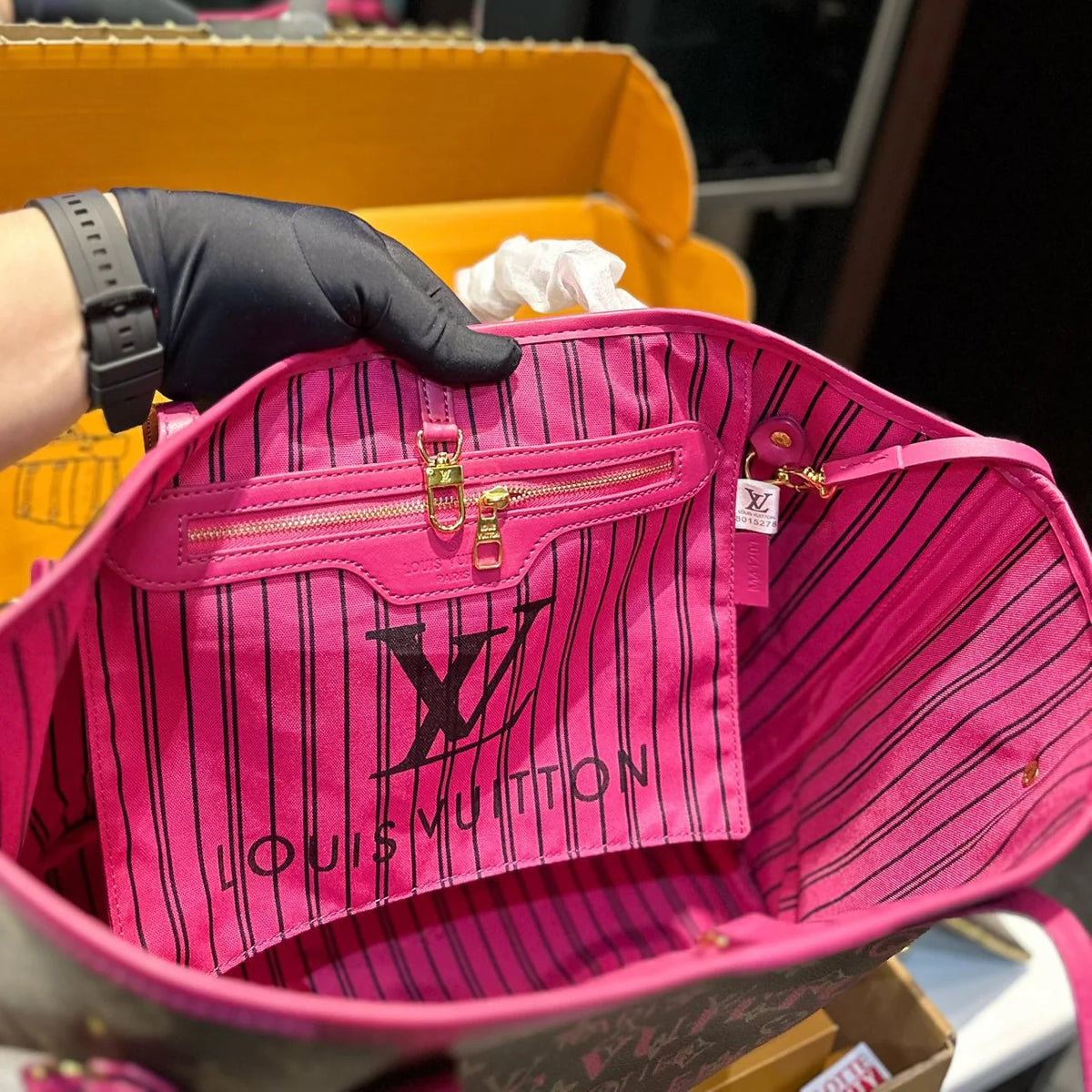 Luxury Classic Print Tote Bag 1025011506