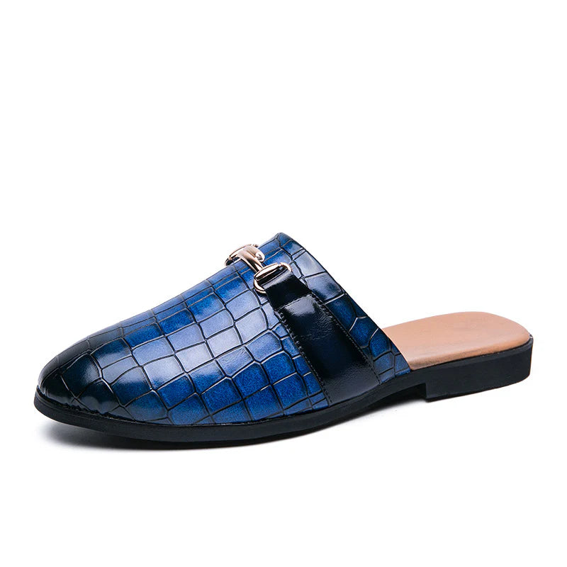 2026 fashion semi-support shoes trend outer wear heelless men's shoes