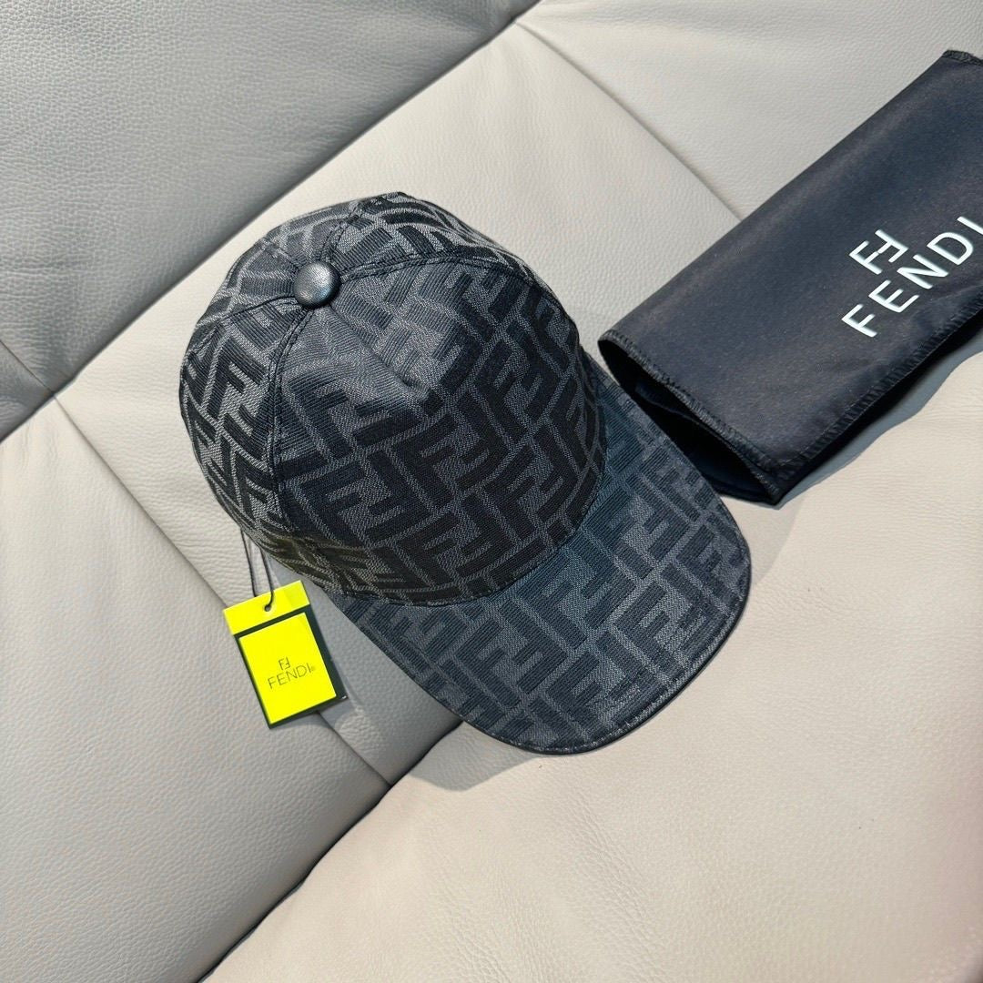 Branded Canvas Jacquard Letter Baseball Cap PD0425070107