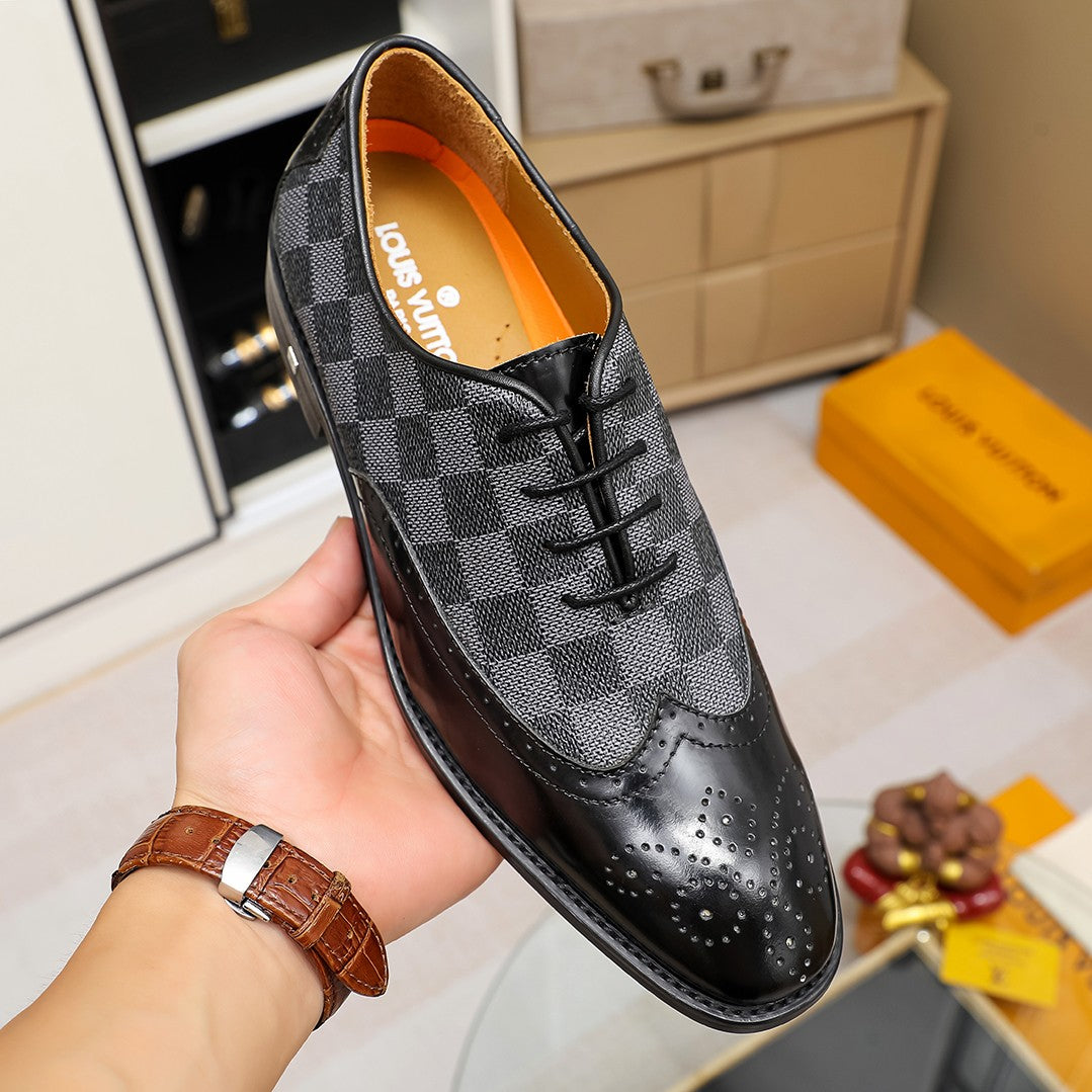 New Men's Casual Business Leather Shoes Oxford Shoes 0424052901