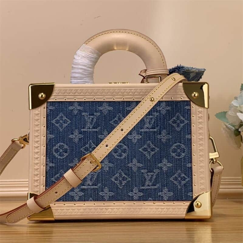 L Petite Valise Monogram Denium Bag 1024071014