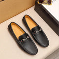 Men's Fashion Black All-match Loafers