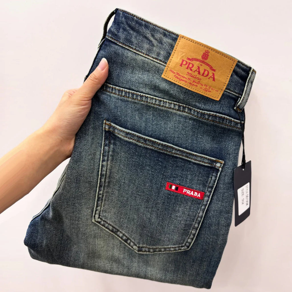 New men's slim fit versatile jeans 1024101838