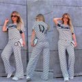 New D logo women's casual suit