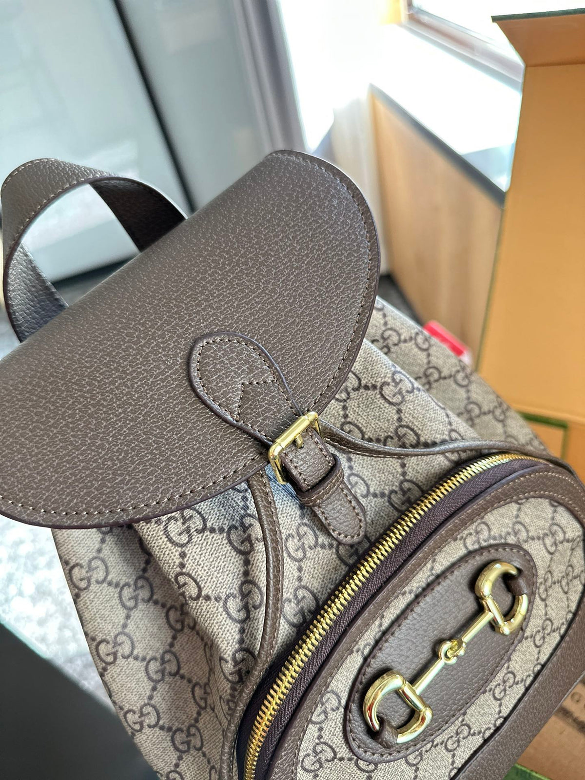 G pattern backpack 0424052811