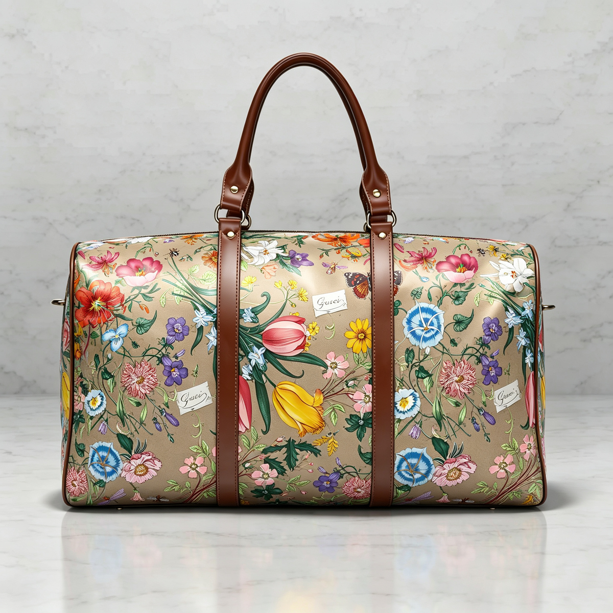 New Stylish Leather GG Travel Bag 3D1326091831