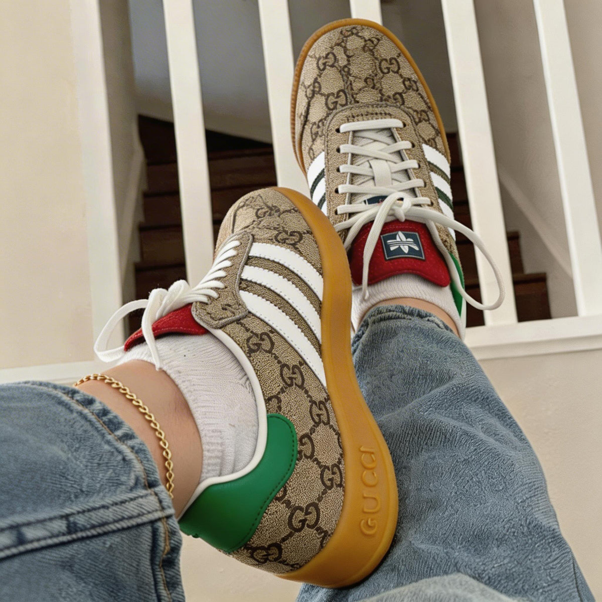 G × A Limited Edition Gazelle Sneakers 0426041402