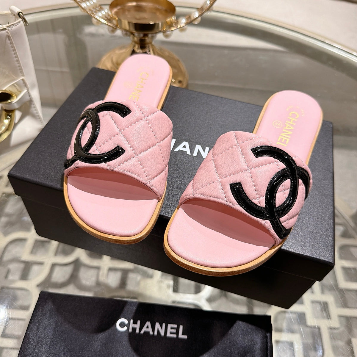 CHA Summer Woven Flat Sandals XC0426060804