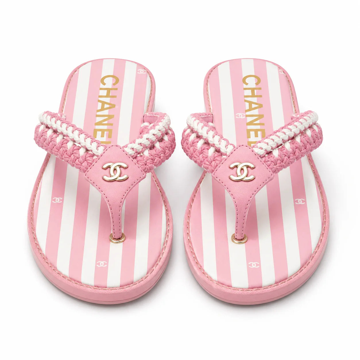 Colorful Handwoven Flip-flops 1026070206