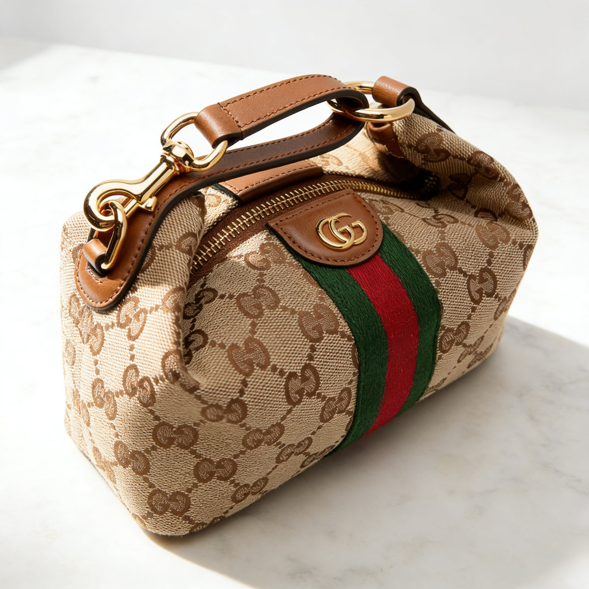 G Vanity Gg Fabric Handbag 0426041401