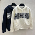 CD 2026 Hooded Knitted Long-Sleeve Cardigan Wool 913514