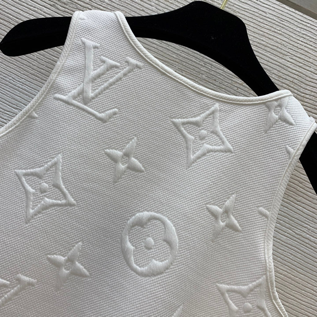 New Embroidery Slim Vest Dresses 1025070206