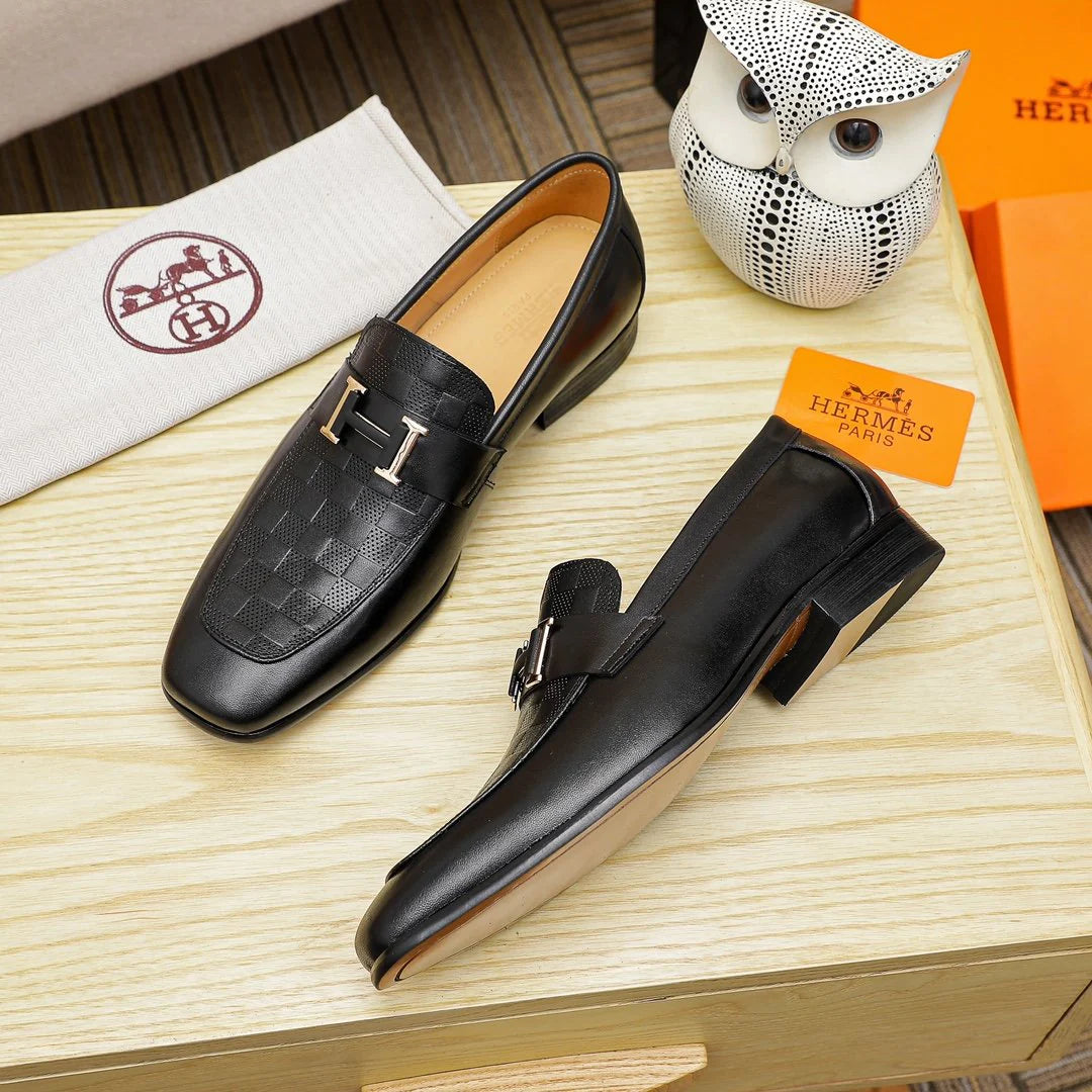 New men's casual leather shoes 1024022216