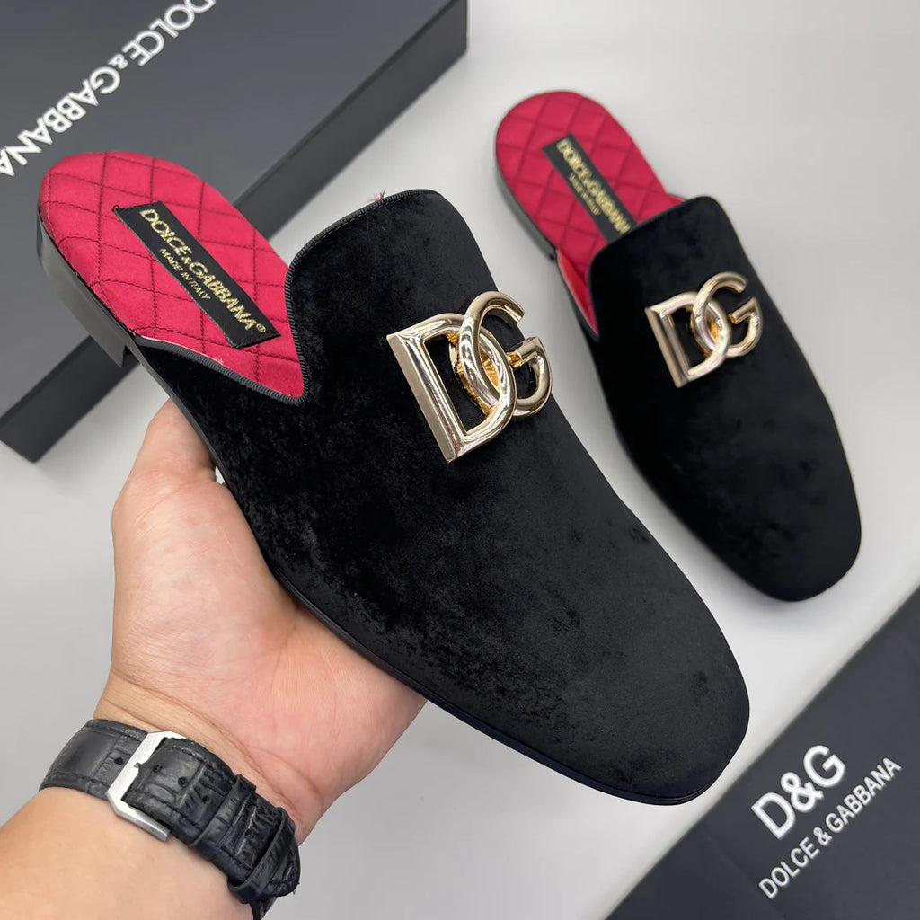 New casual versatile men's half slippers 1025040217