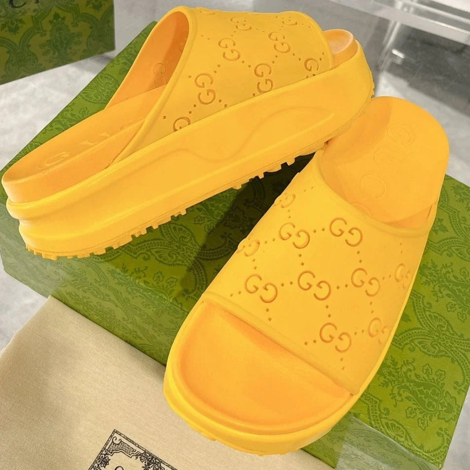 GC 25 50mm Monogram Slide Sandal Cowhide 292393