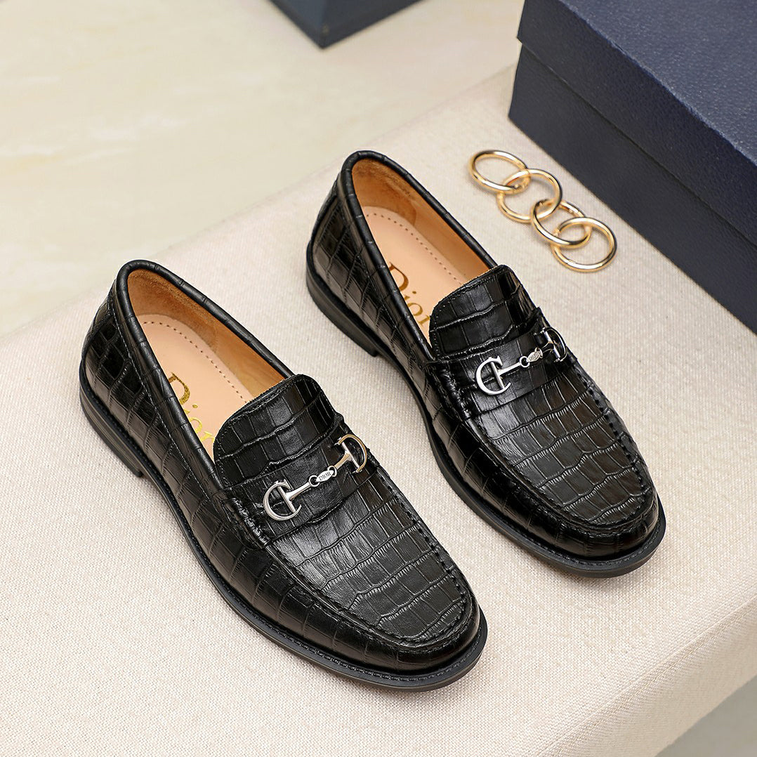 Men's high quality luxury slip on shoe